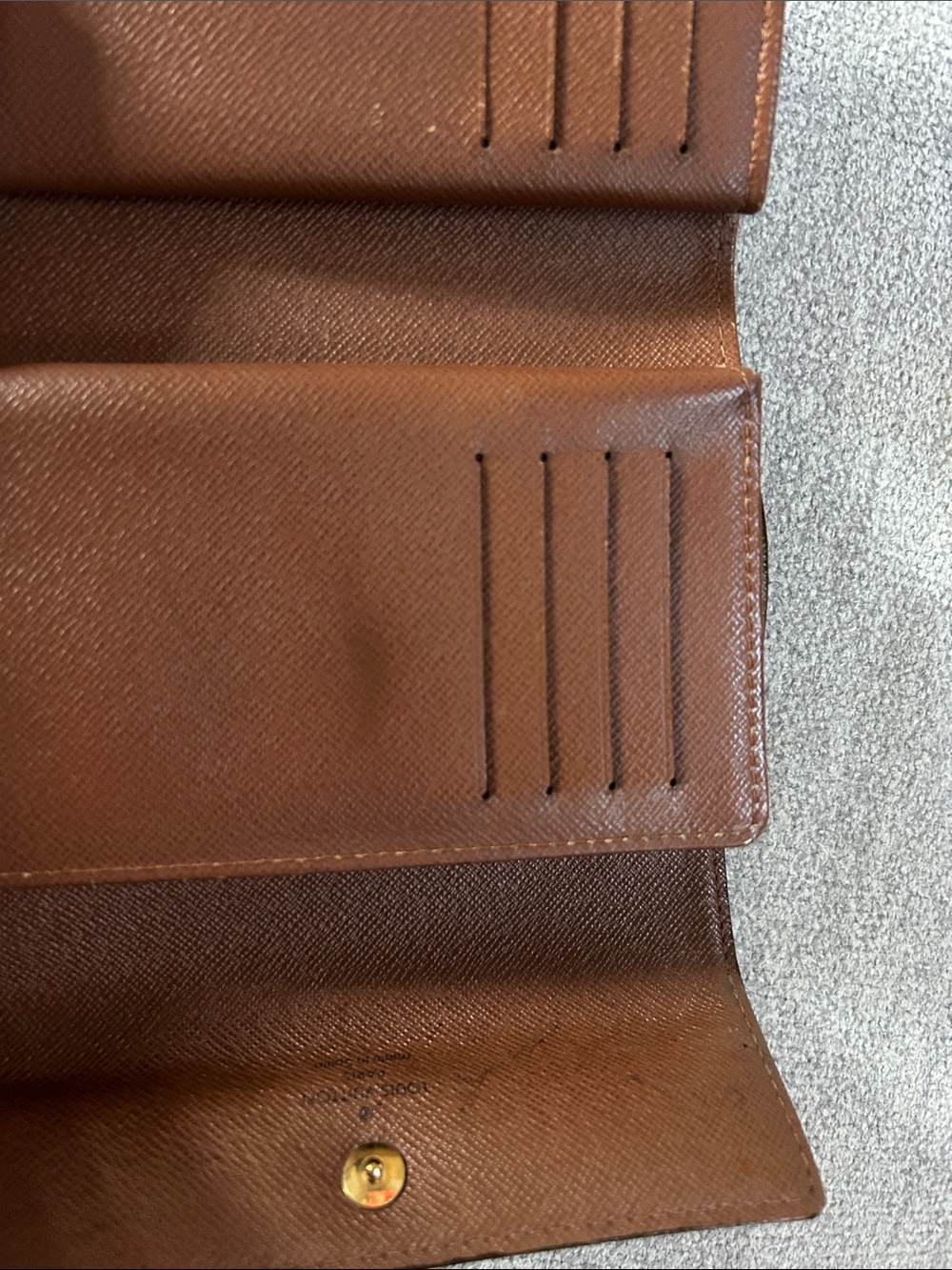 louis vuitton monogram Alexandra Wallet 2008 spain